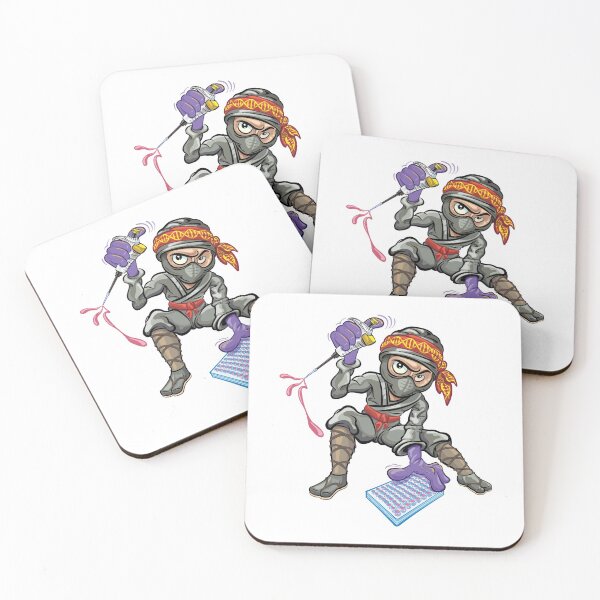 Item preview, PCR Ninja Funny Design for DNA Biotechnology Lab Scientists designed and sold by Zit-Zat-Zot.