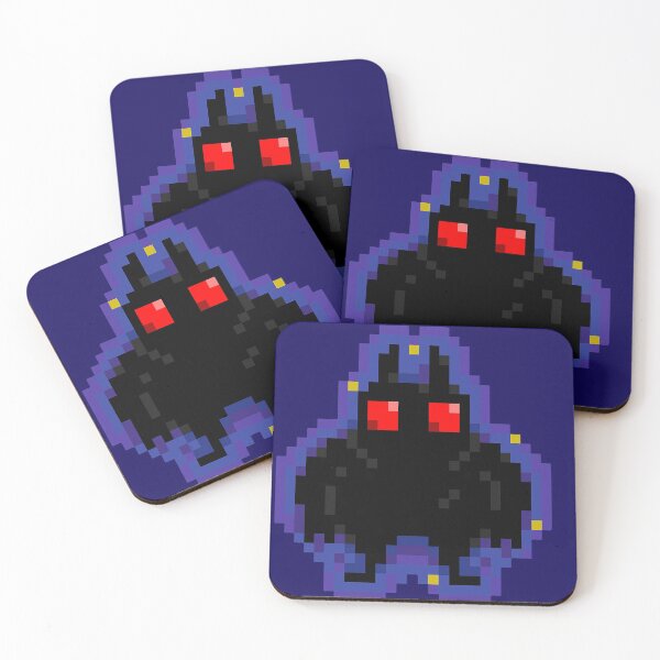 Item preview, Cute Mothman Cryptid Pixel Art designed and sold by MothmanDeeds.