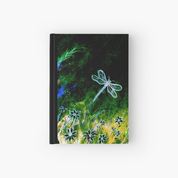 Angel Dragonfly Hardcover Journal