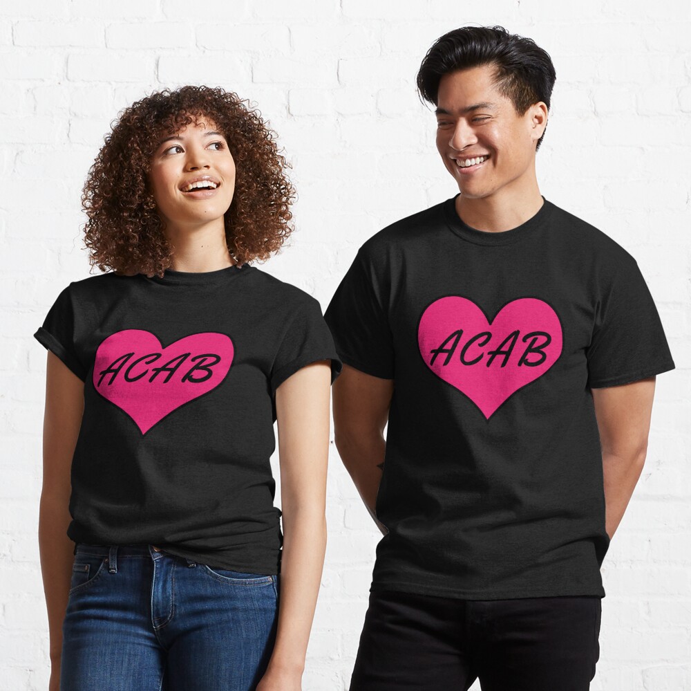 acab heart Classic T-Shirt