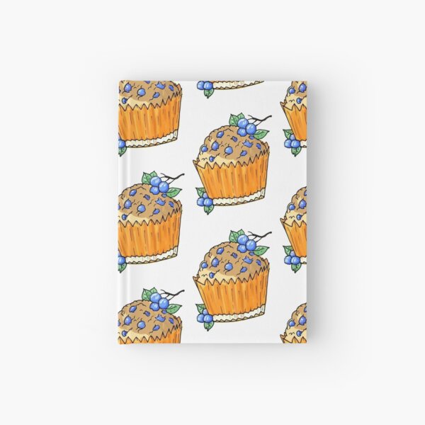 Blueberry Muffin Hardcover Journal