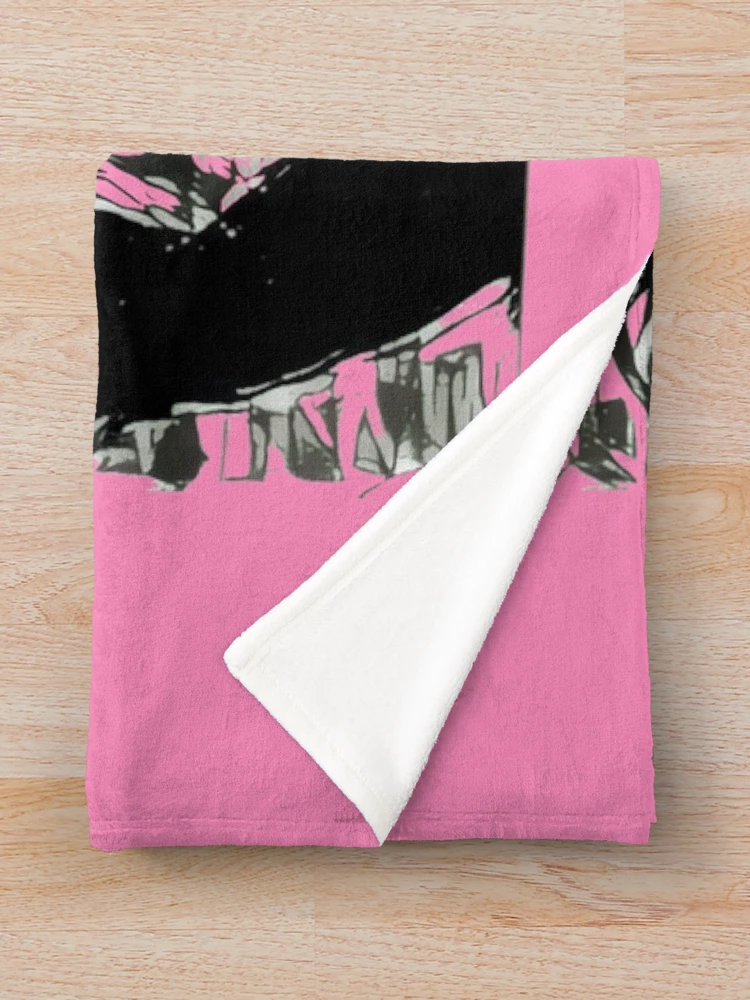 Thumbnail 3 of 6, Throw Blanket, Pretty In Pink Defender designed and sold by JetStreamART.
