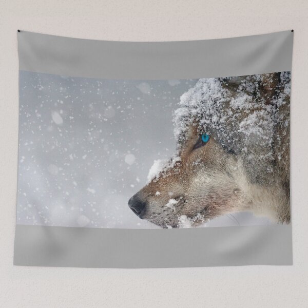 Item preview, Blue Eyed Wolf designed and sold by abbazabba.