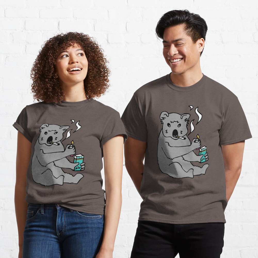 koala smoking a cigarette Classic T-Shirt
