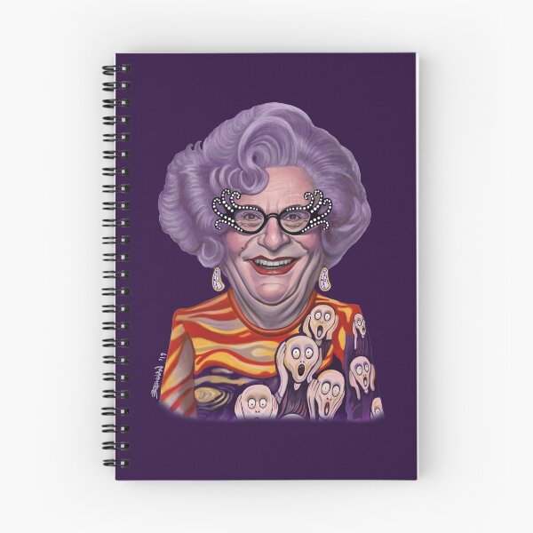 Item preview, Dame Edna Everage "The Scream" Frock by James Brennan designed and sold by dameednaeverage.
