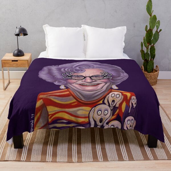 Item preview, Dame Edna Everage "The Scream" Frock by James Brennan designed and sold by dameednaeverage.