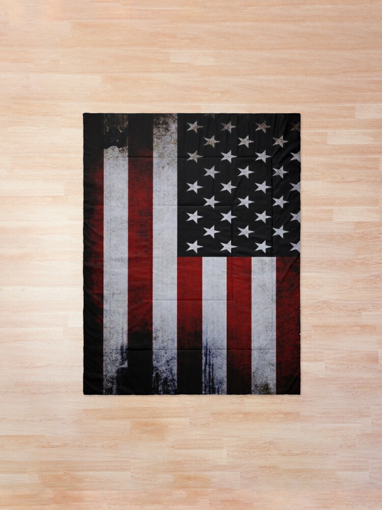 american flag comforter
