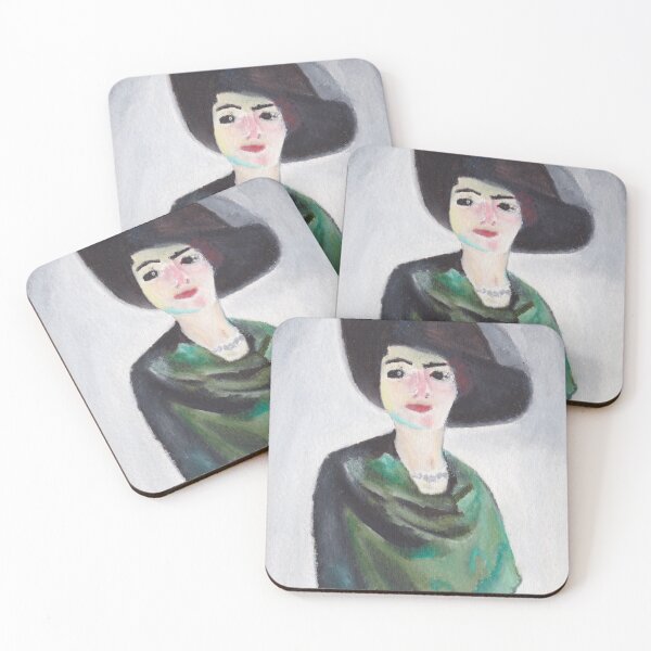 Item preview, Woman in Black Hat designed and sold by itsmeg13.