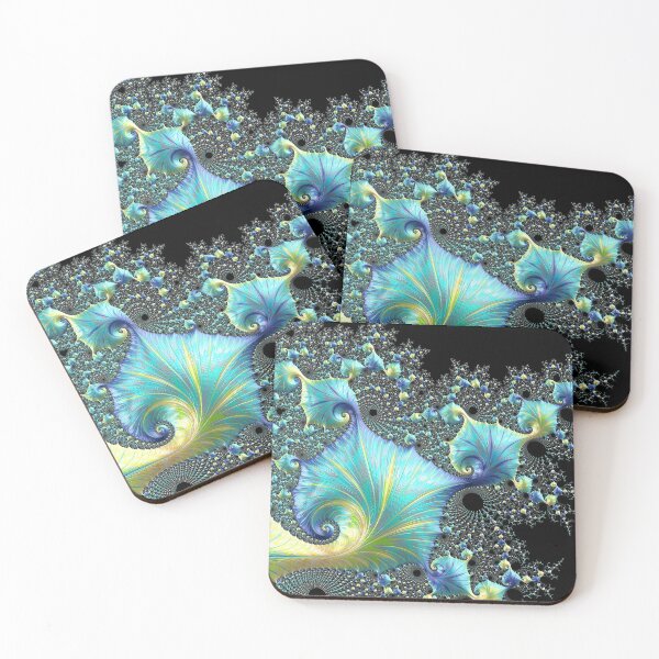 Item preview, Blue Fractal Lace  designed and sold by Elisabeth Lucas.