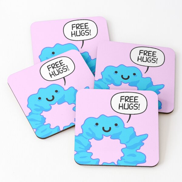 Item preview, Free Hugs! Kawaii Hair Scrunchie designed and sold by AricHutfles.