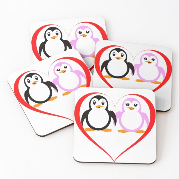 Item preview, Penguin love designed and sold by Tokxin.