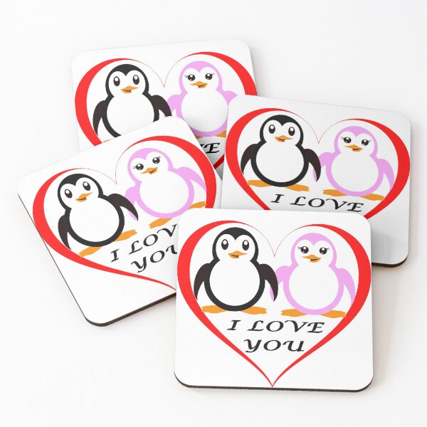 Item preview, Penguin love designed and sold by Tokxin.
