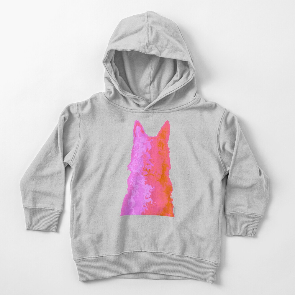 pastel multi coloured hoodie