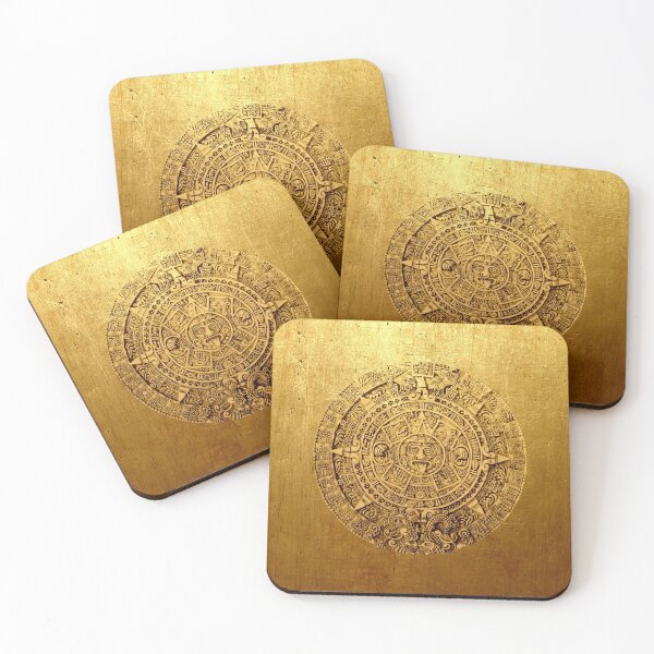Item preview, Aztec Calendar Gold designed and sold by Vash Chen.