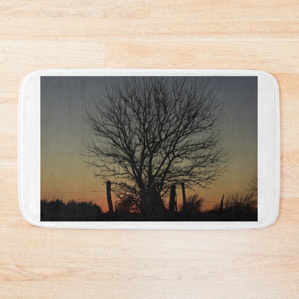 Item preview, Kansas Sunset with a Tree and Fence Silhouette's. designed and sold by ROBERTDBROZEK.