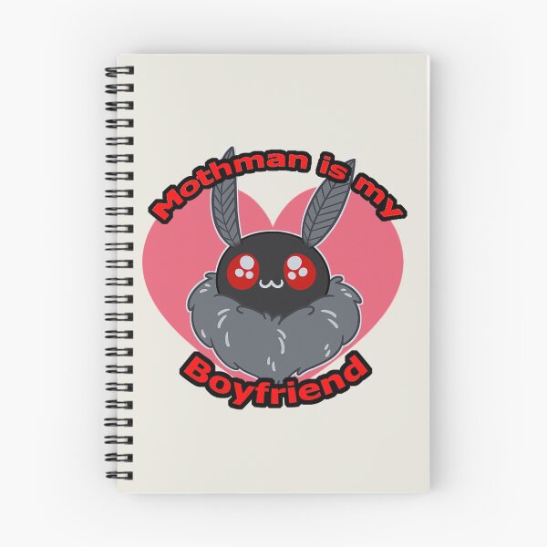 Item preview, Cute 'Mothman is my Boyfriend' Funny Cryptid Shirt designed and sold by MothmanDeeds.