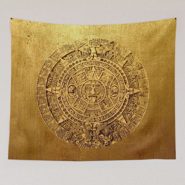 Item preview, Aztec Calendar Gold designed and sold by Vash Chen.