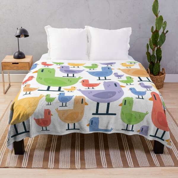 Item preview, Rainbow Bird Pattern designed and sold by karolinadoesart.
