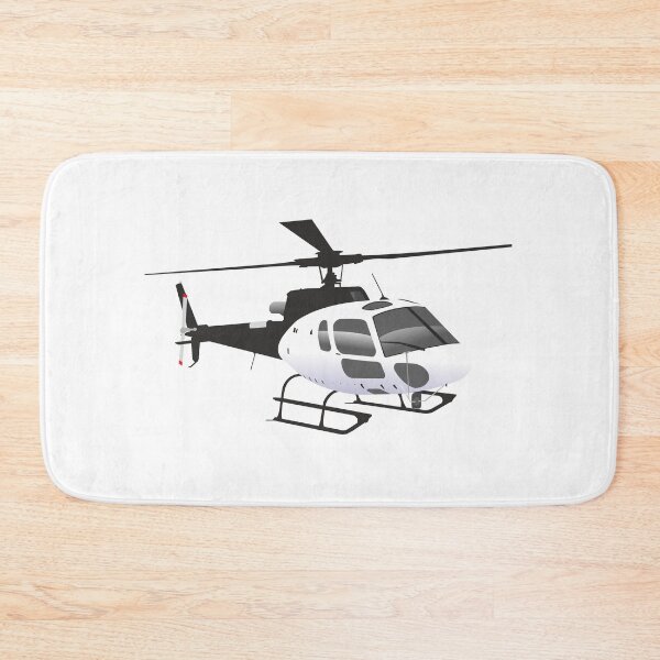 Item preview, Black and White Helicopter designed and sold by NorseTech.