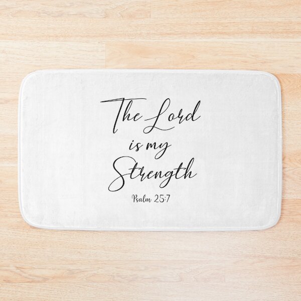 Item preview, The Lord is my strength designed and sold by corbrand.