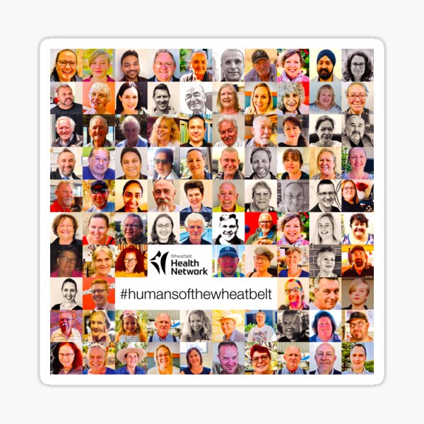 Humans of the Wheatbelt v4.1 Sticker