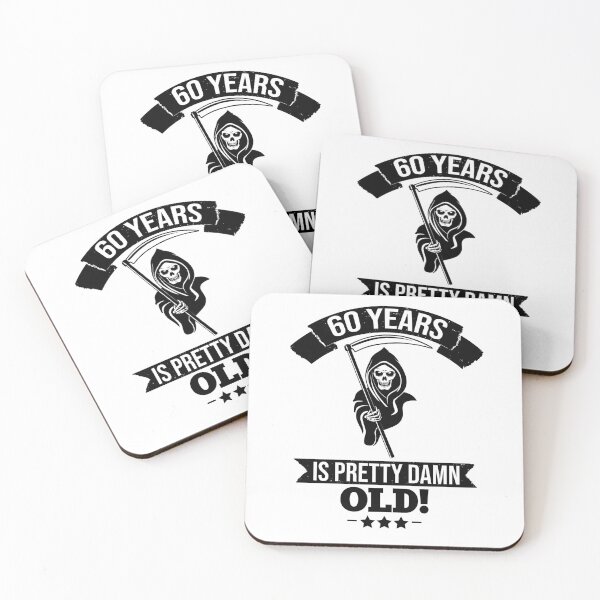 Item preview, 60 years is pretty damn old! designed and sold by Cutebutfunny.
