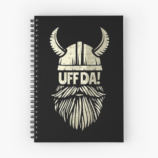 Item preview, Uff Da Viking Helmet Funny Beard Scandinavian Mythology Popular Norwegian Phrase  designed and sold by alenaz.