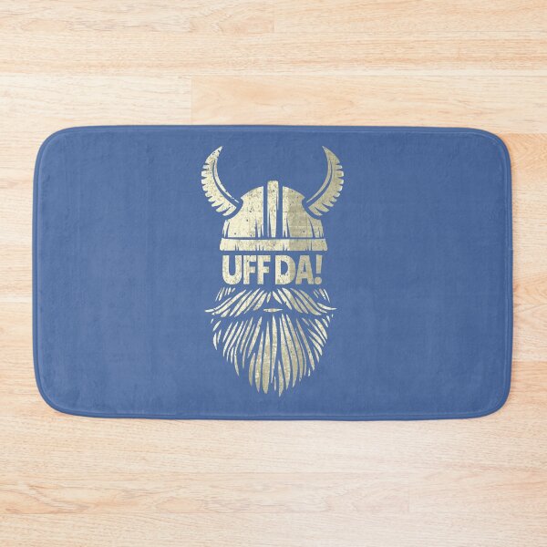 Item preview, Uff Da Viking Helmet Funny Beard Scandinavian Mythology Popular Norwegian Phrase  designed and sold by alenaz.