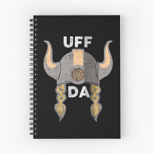 Item preview, Uff Da Viking Lady Helmet Funny Scandinavian Mythology Popular Norwegian Quote designed and sold by alenaz.