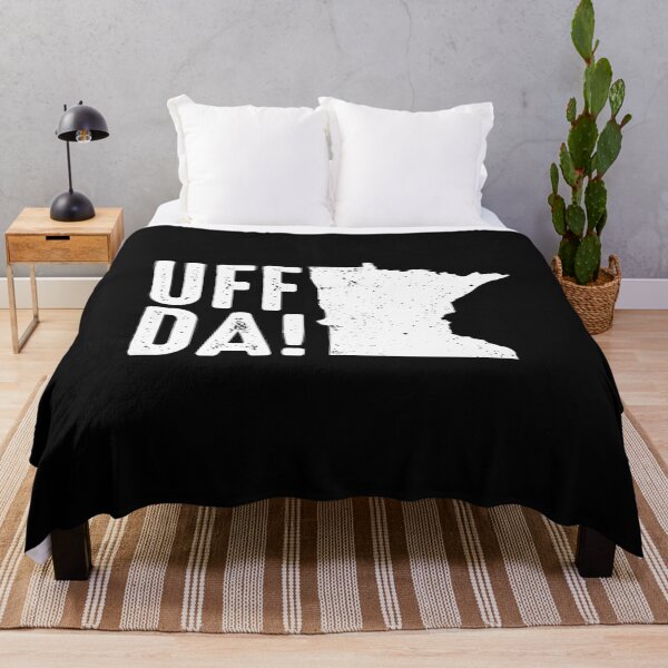 Item preview, Uff Da Minnesota State Funny Scandinavian Norwegian Nordic Sates Quote designed and sold by alenaz.