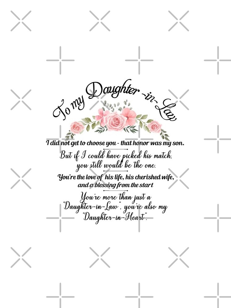 Best Flowers Daughter In Law Pillow From Mother In Law Floral Birthday Design Iphone Case For 5983