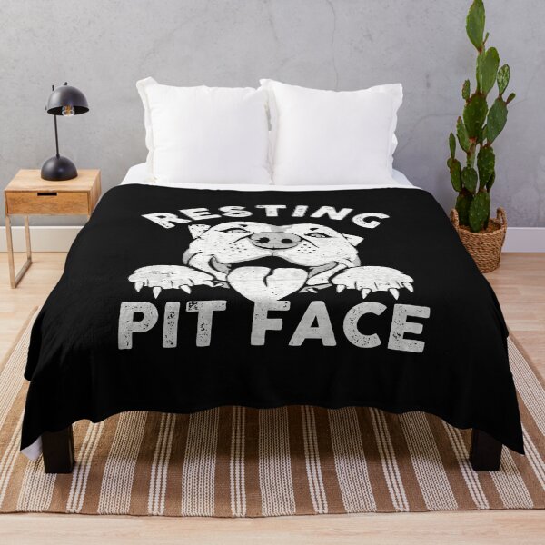 Item preview, Resting Pit Face Funny Pitbull Dog Quote for pet lovers  designed and sold by alenaz.