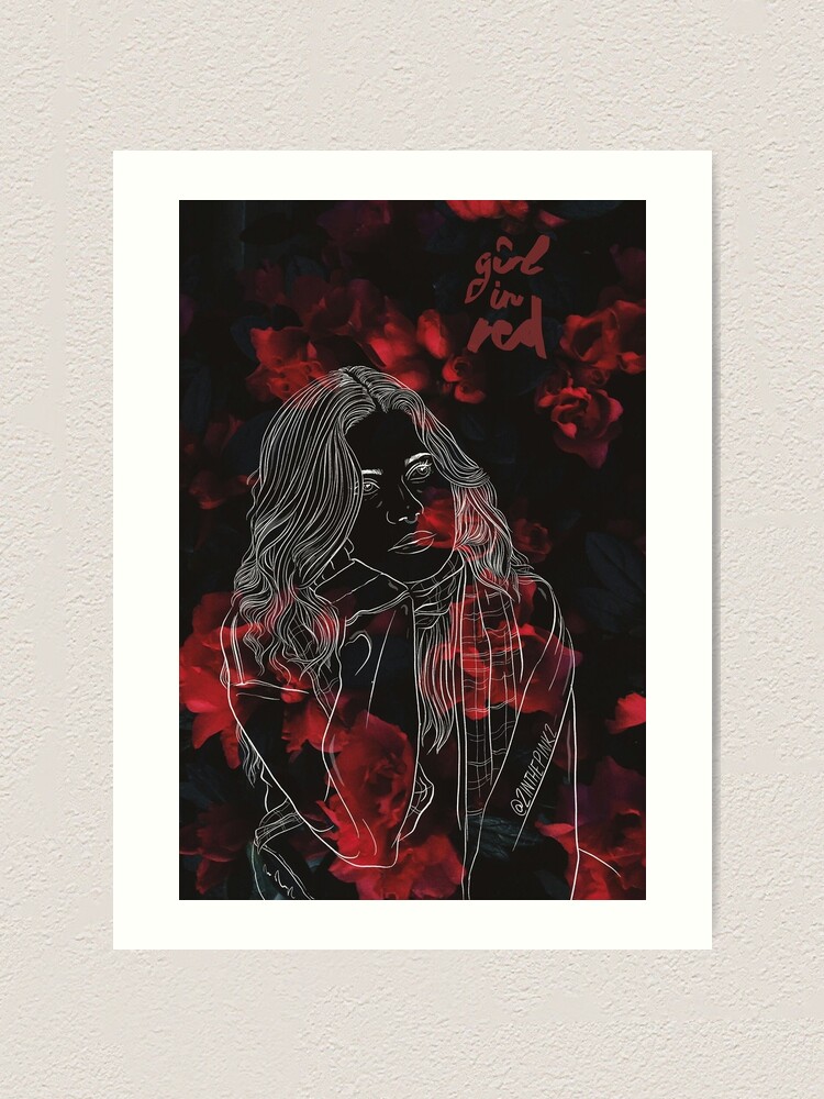 girl-in-red-art-print-for-sale-by-2nthepink-redbubble