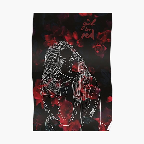 Girl in Red Poster