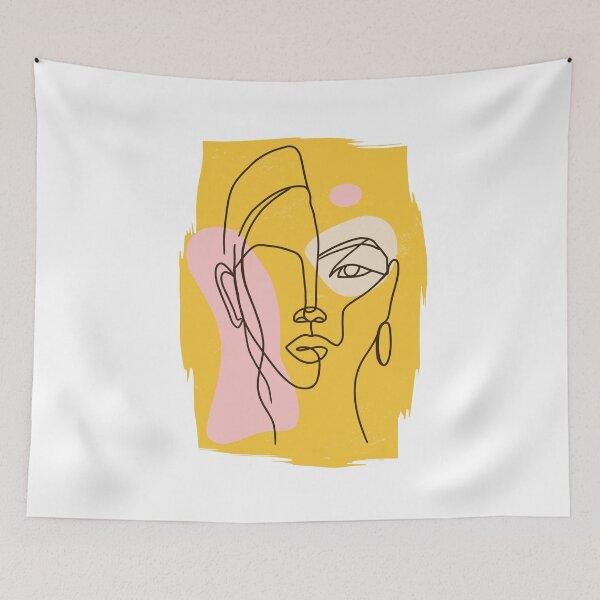Item preview, abstract woman head, face designed and sold by DerSenat.