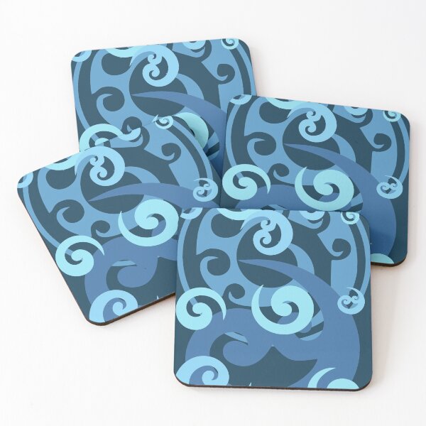 Item preview, Koru design, Blue designed and sold by Kiwidom.