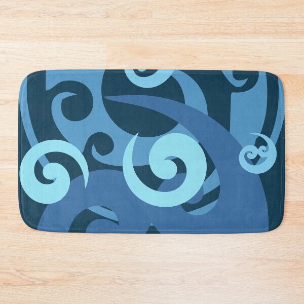 Item preview, Koru design, Blue designed and sold by Kiwidom.