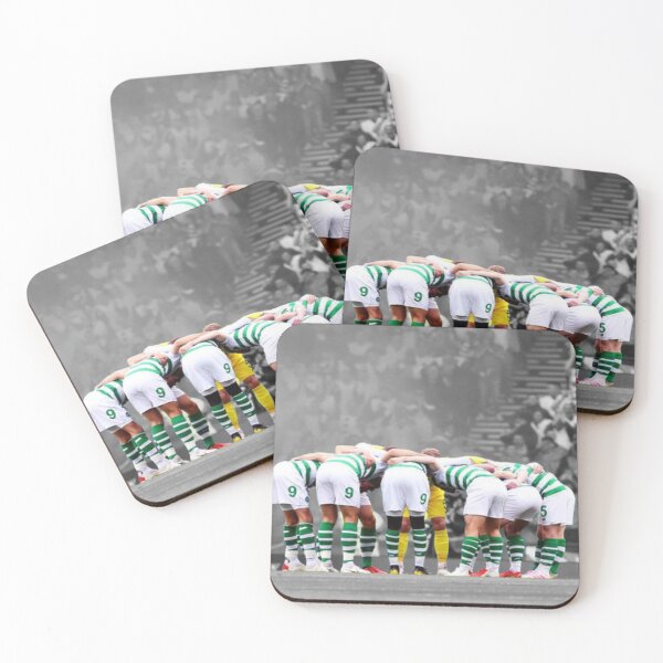 Celtic fc huddle Coasters (Set of 4)