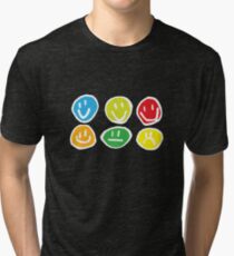 if you're happy and you know it ... (white) Tri-blend T-Shirt