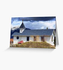 Country Church Greeting Card