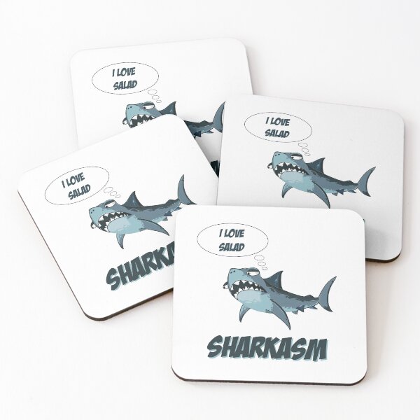 Item preview, Sharkasm - I love salad designed and sold by csaron92.