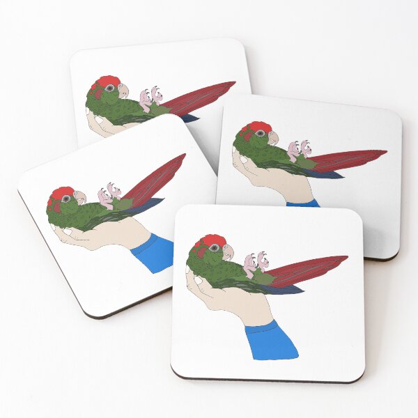 Item preview, Rose-Crowned Conure designed and sold by nolessjess.