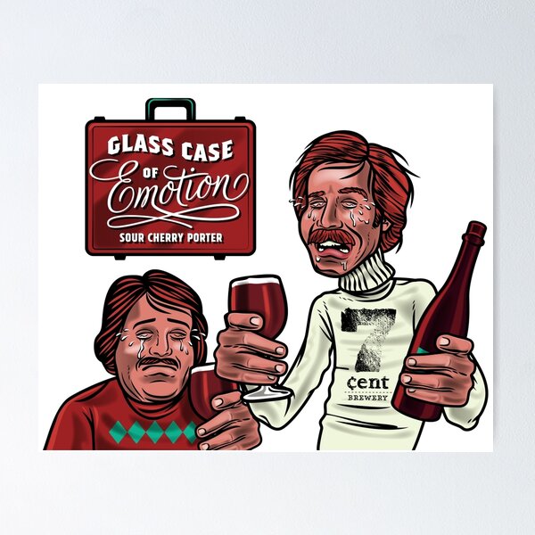 Item preview, Glass Case of Emotion illustration designed and sold by 7centBrewery.