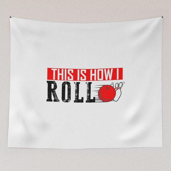 Item preview, This is how I roll Bowling funny bowler gift for men women designed and sold by hadleydesigns.