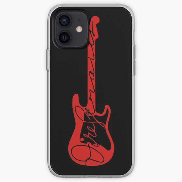 Red Dire Straits Guitar Coque souple iPhone