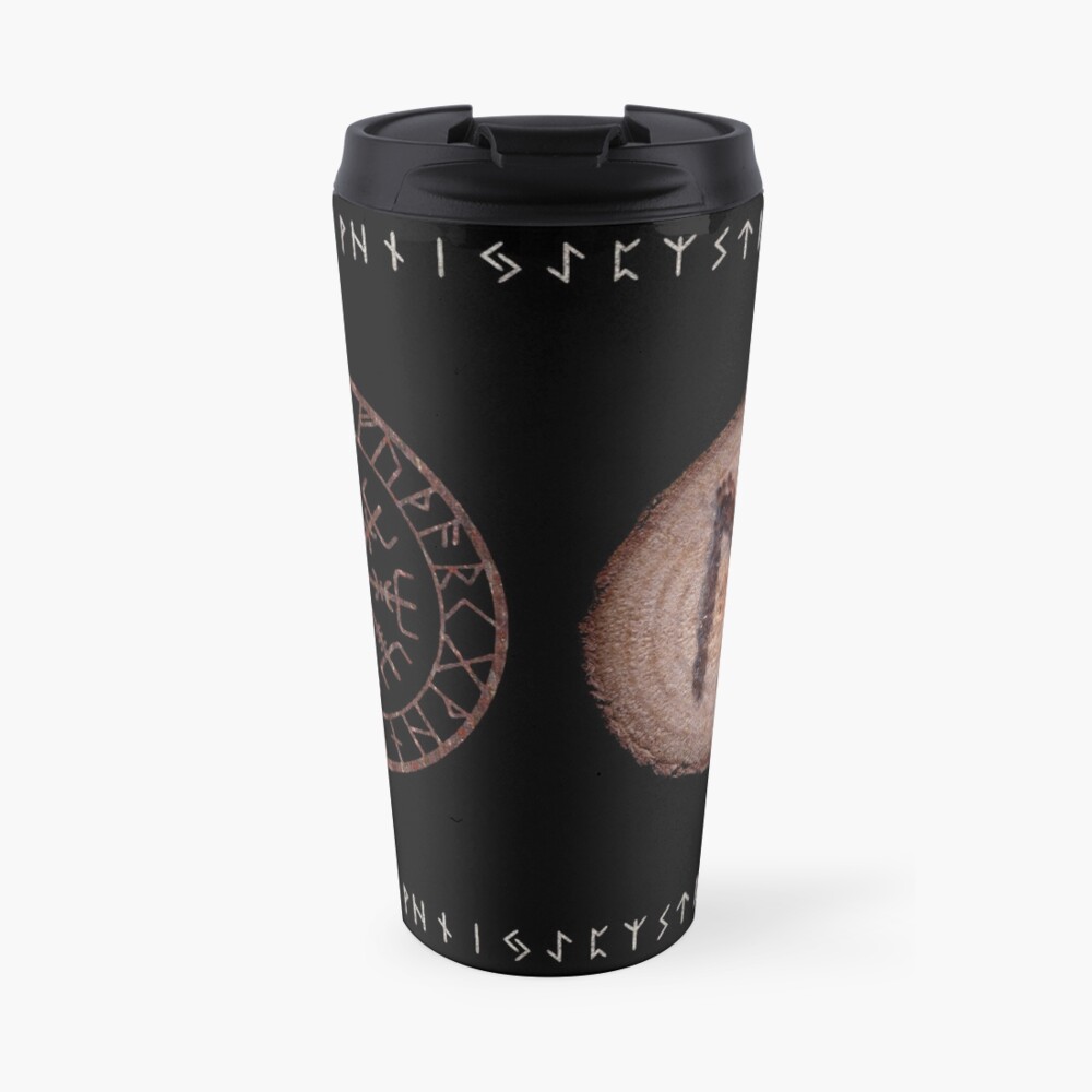 Ehwaz - Elder Futhark rune Travel Mug
