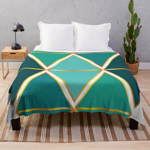 Item preview, Modern contemporary shades of green and gold foil accent  designed and sold by Lilith-Designs.