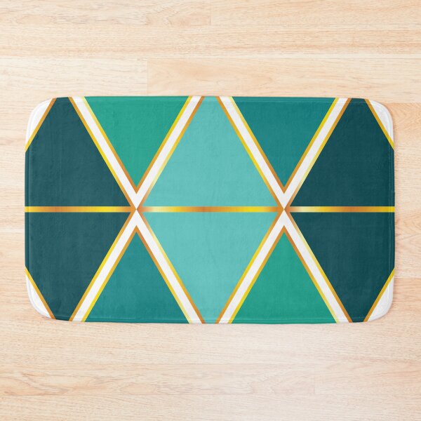 Item preview, Modern contemporary shades of green and gold foil accent  designed and sold by Lilith-Designs.