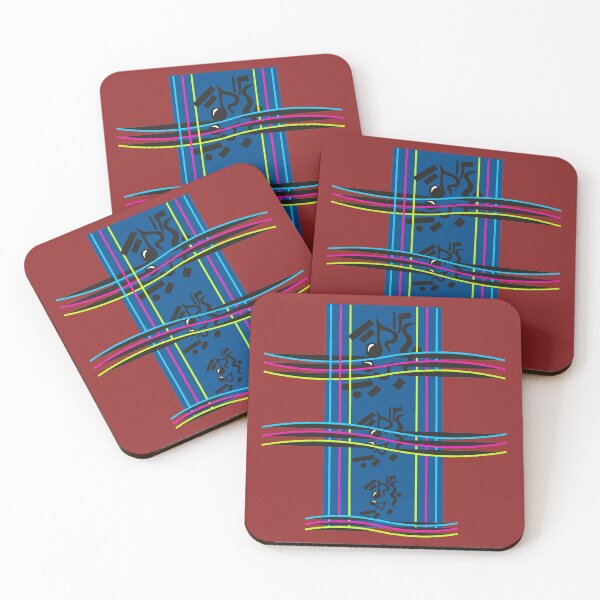 Item preview, 80s Style Musical Notes designed and sold by JMcdesigner.