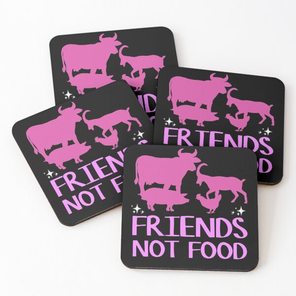 Item preview, Friends not food! Pink designed and sold by reasonablemunki.